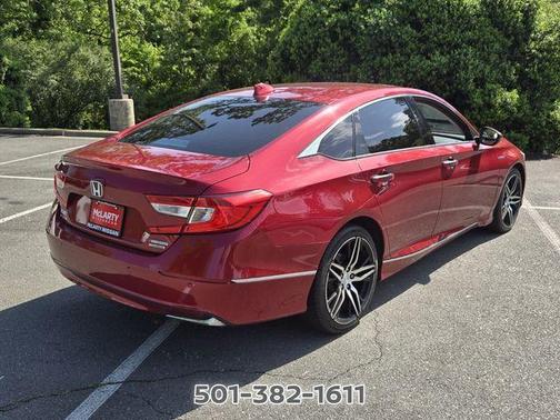 Radiant Red Metallic 2021 Honda Accord Hybrid Touring