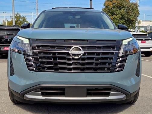 Blue 2026 Nissan Pathfinder Platinum