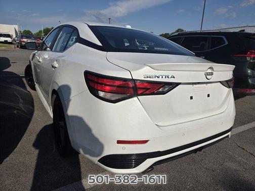 Aspen White 2025 Nissan Sentra SR