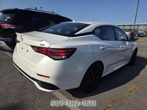 Aspen White 2025 Nissan Sentra SR