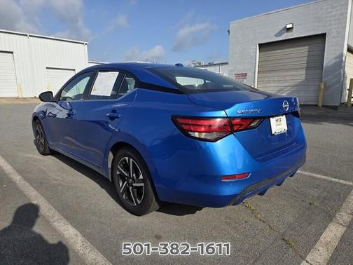 Electric Blue Metallic 2025 Nissan Sentra SV