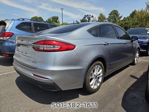 Silver Metallic 2020 Ford Fusion Hybrid SE