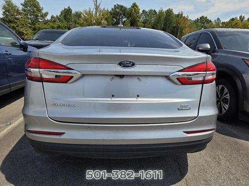 Silver Metallic 2020 Ford Fusion Hybrid SE