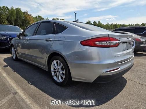 Silver Metallic 2020 Ford Fusion Hybrid SE