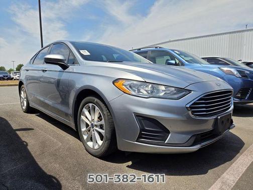 Silver Metallic 2020 Ford Fusion Hybrid SE
