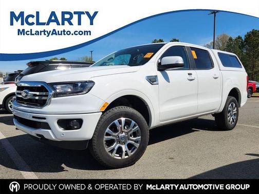 White 2020 Ford Ranger Lariat