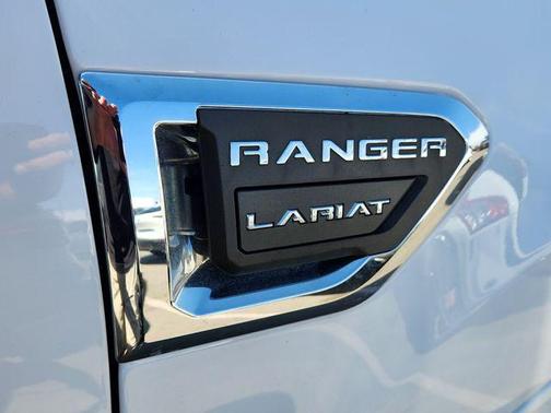 White 2020 Ford Ranger Lariat
