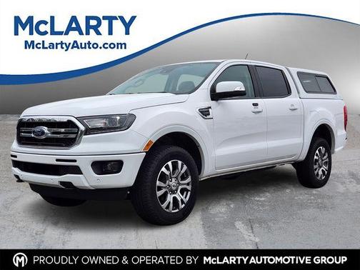 White 2020 Ford Ranger Lariat