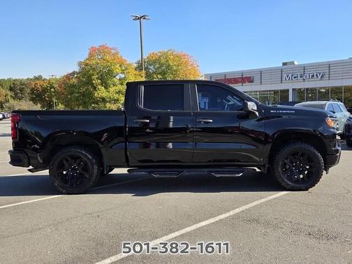 Black 2023 Chevrolet Silverado 1500 Custom