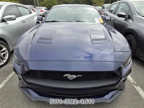 Kona Blue Metallic 2018 Ford Mustang EcoBoost