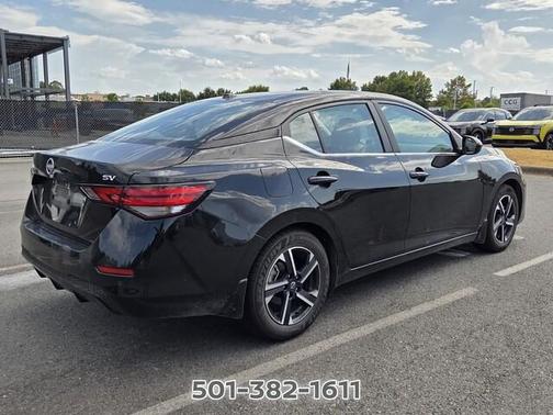 Black 2024 Nissan Sentra SV
