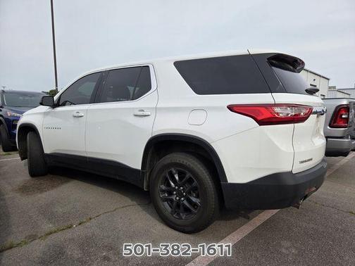 Summit White 2020 Chevrolet Traverse LS