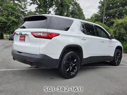 Summit White 2020 Chevrolet Traverse LS