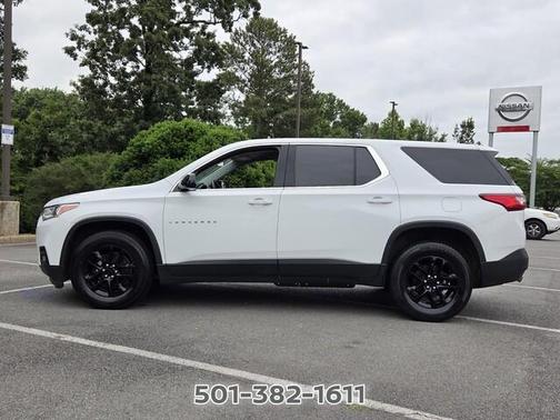 Summit White 2020 Chevrolet Traverse LS