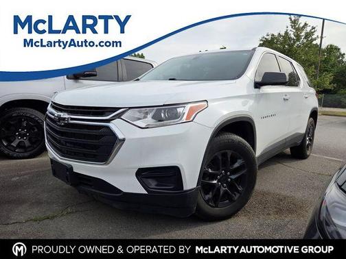 Summit White 2020 Chevrolet Traverse LS