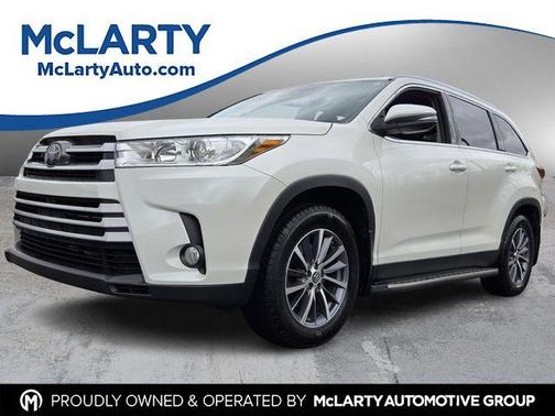 Blizzard Pearl 2019 Toyota Highlander XLE