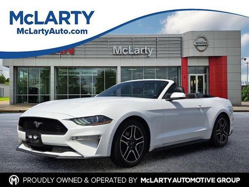 Oxford White 2019 Ford Mustang EcoBoost