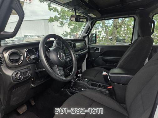 Bright White Clearcoat 2023 Jeep Wrangler Sport