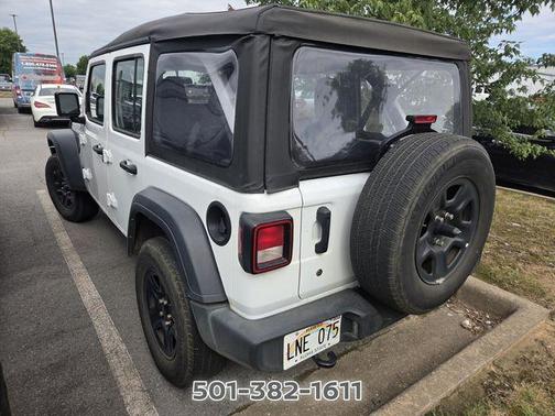Bright White Clearcoat 2023 Jeep Wrangler Sport