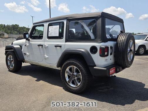 Bright White Clearcoat 2023 Jeep Wrangler Sport