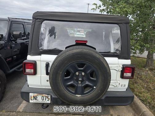 Bright White Clearcoat 2023 Jeep Wrangler Sport
