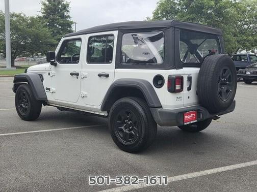 Bright White Clearcoat 2023 Jeep Wrangler Sport