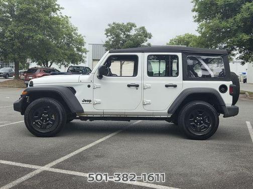 Bright White Clearcoat 2023 Jeep Wrangler Sport