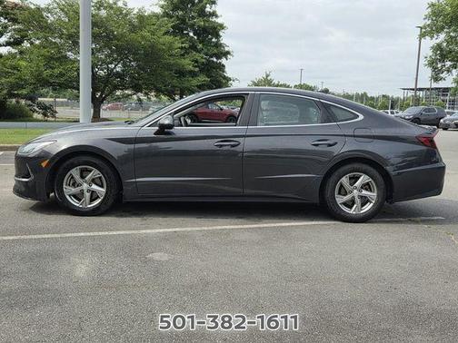 Gray 2021 Hyundai SONATA SE