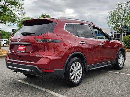 Scarlet Ember 2018 Nissan Rogue SV