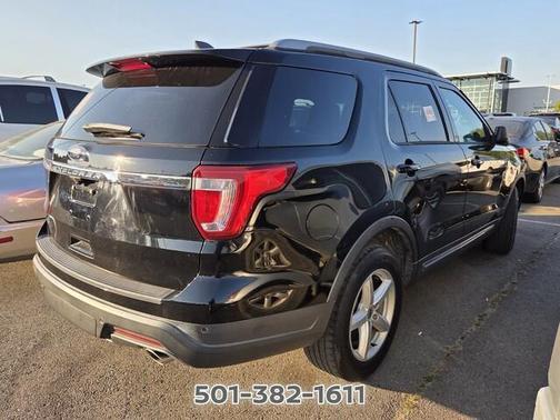 Shadow Black 2018 Ford Explorer XLT