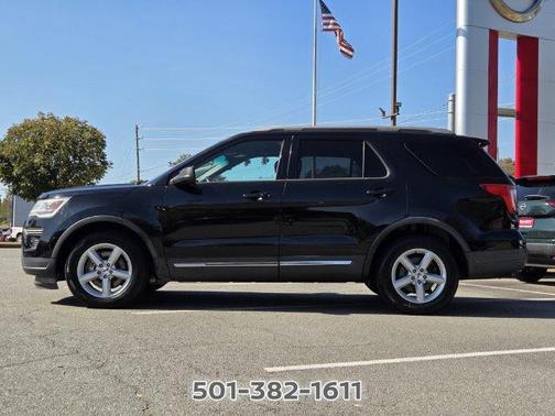 Shadow Black 2018 Ford Explorer XLT