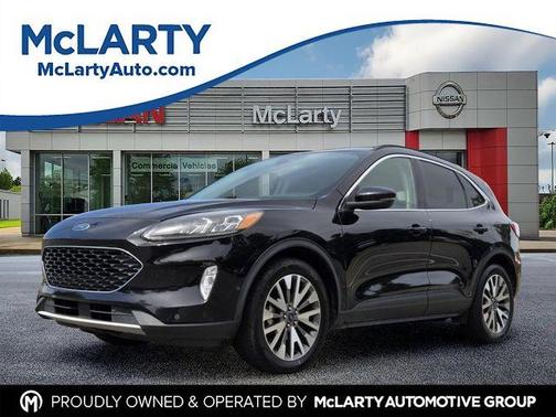 Black Metallic 2020 Ford Escape Titanium