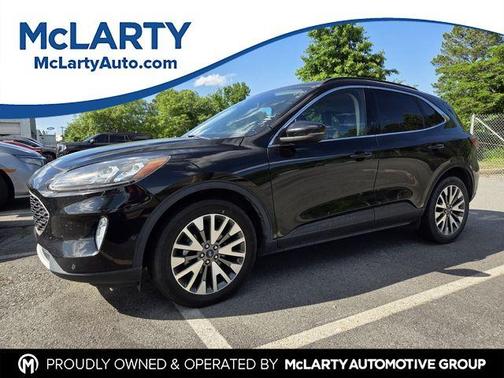 Black Metallic 2020 Ford Escape Titanium