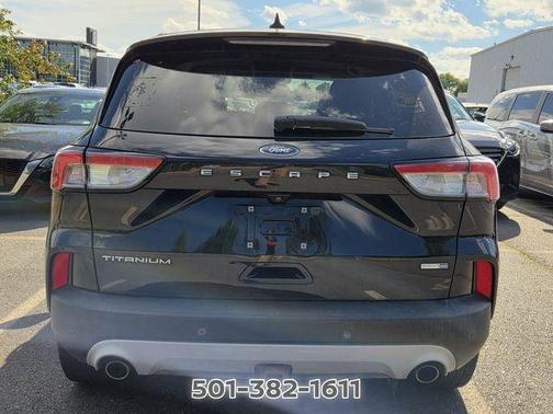 Black Metallic 2020 Ford Escape Titanium