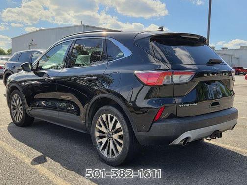 Black Metallic 2020 Ford Escape Titanium