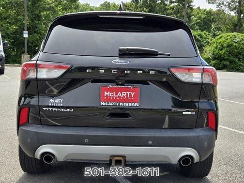 Black Metallic 2020 Ford Escape Titanium