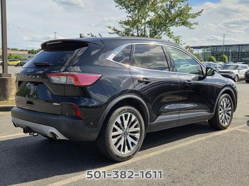 Black Metallic 2020 Ford Escape Titanium