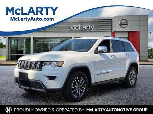 Bright White Clearcoat 2021 Jeep Grand Cherokee Limited