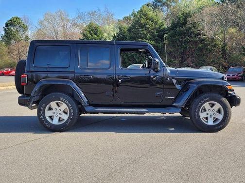Black Clearcoat 2021 Jeep Wrangler Unlimited Sahara High Altitude