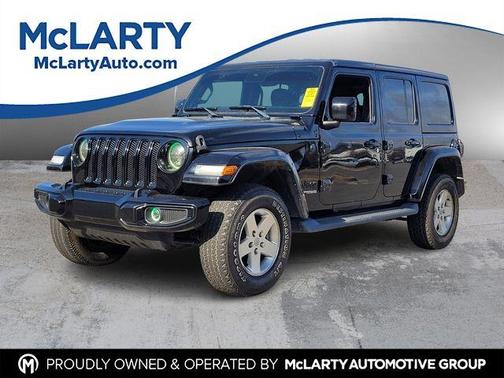 Black Clearcoat 2021 Jeep Wrangler Unlimited Sahara High Altitude
