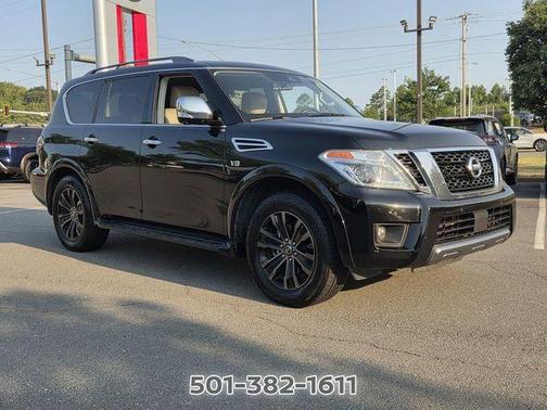 Black 2019 Nissan Armada Platinum