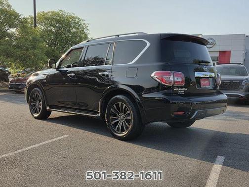 Black 2019 Nissan Armada Platinum