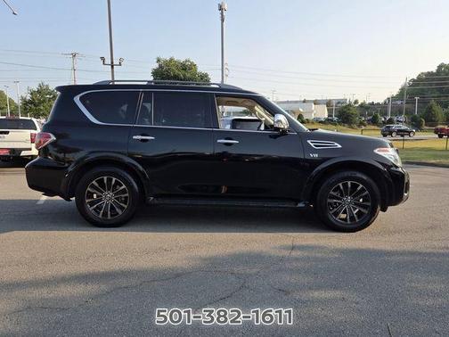 Black 2019 Nissan Armada Platinum