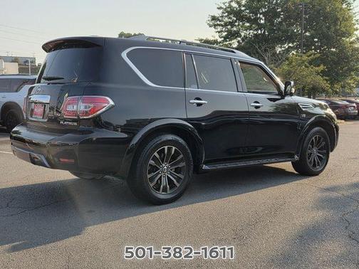 Black 2019 Nissan Armada Platinum