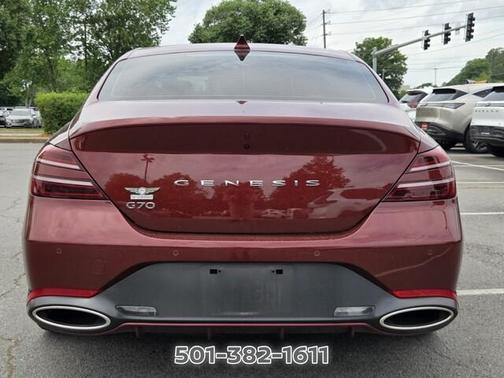 Red 2025 Genesis G70 2.5T