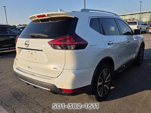 White 2019 Nissan Rogue SL