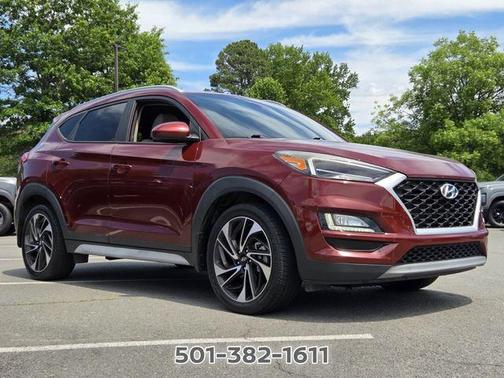 Red 2020 Hyundai TUCSON Sport