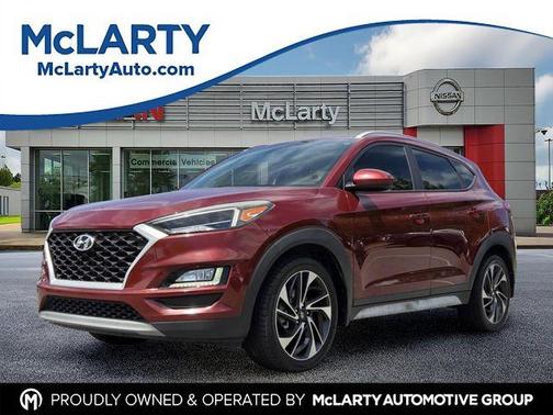 Red 2020 Hyundai TUCSON Sport