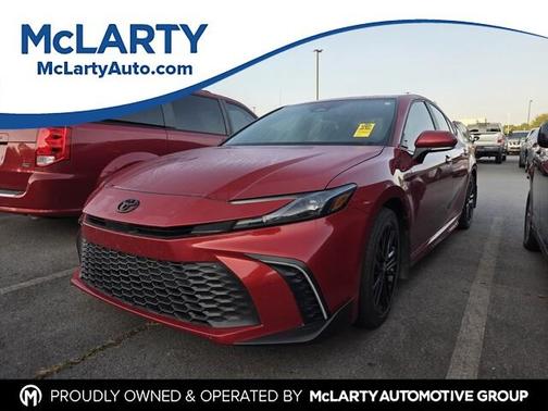 Red 2025 Toyota Camry SE