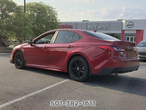 Red 2025 Toyota Camry SE